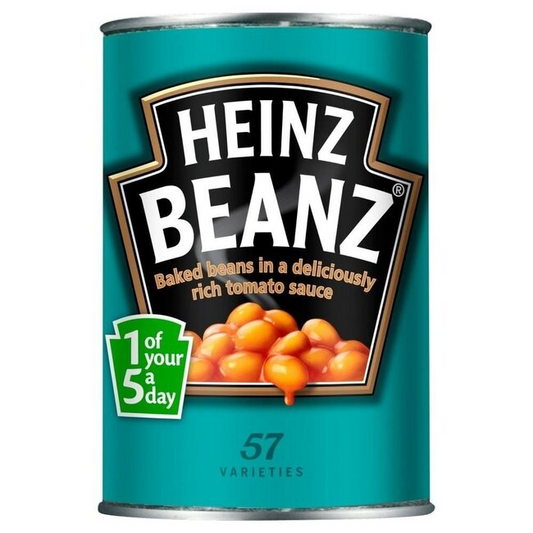Heinz Baked Beans 415g canned beans in tomato sauce pantry staple baked beans ready meals food