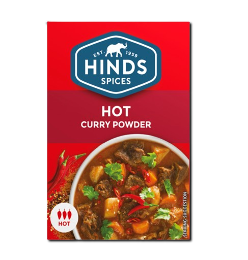 Hinds Hot Curry Powder 100g spicy curry spice blend South African seasoning clearance stock South African Products