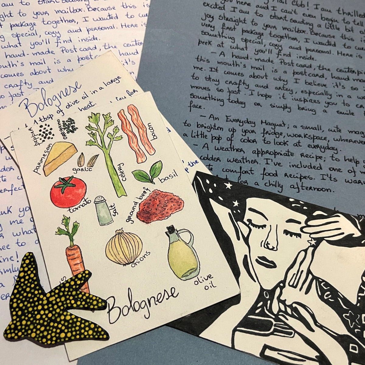Anna Lucas Maia Snail Mail Art Club Monthly Letter Subscription