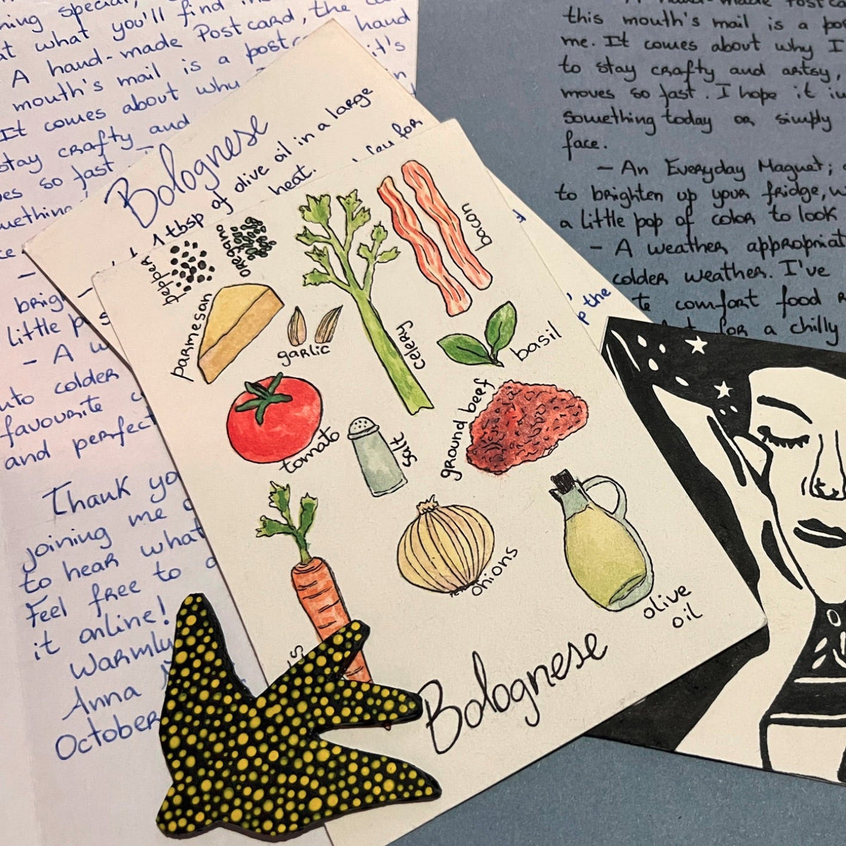 Anna Lucas Maia Snail Mail Art Club Monthly Letter Subscription