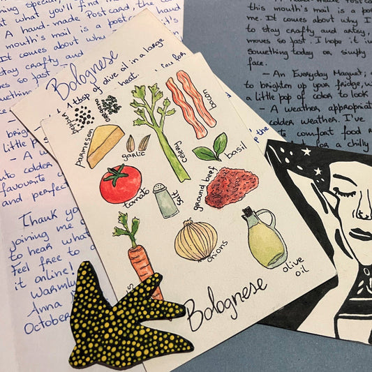 Anna Lucas Maia Snail Mail Art Club Monthly Letter Subscription