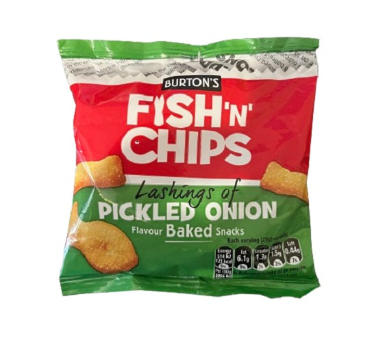 Fish & Chips Pickled Onion 25g