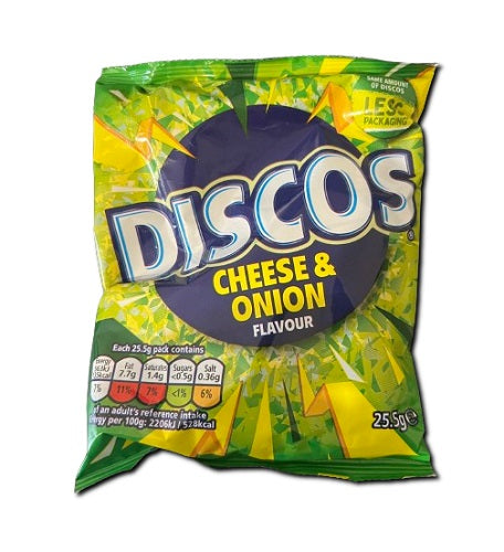 Cheese & Onion Discos 25.5g