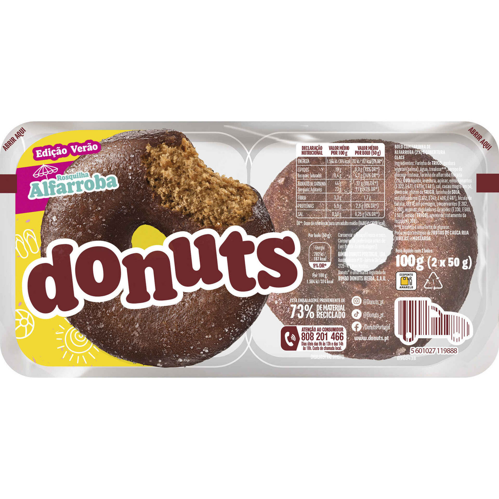 Iced Choco Cake Donuts 100g – soft chocolate sponge donuts with icing – Rusks and Cake – Biscuits, Rusks and Cake