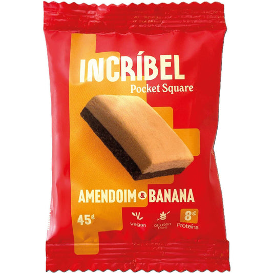 Incredible Gluten Free Peanut and Banana Protein Bar 45g