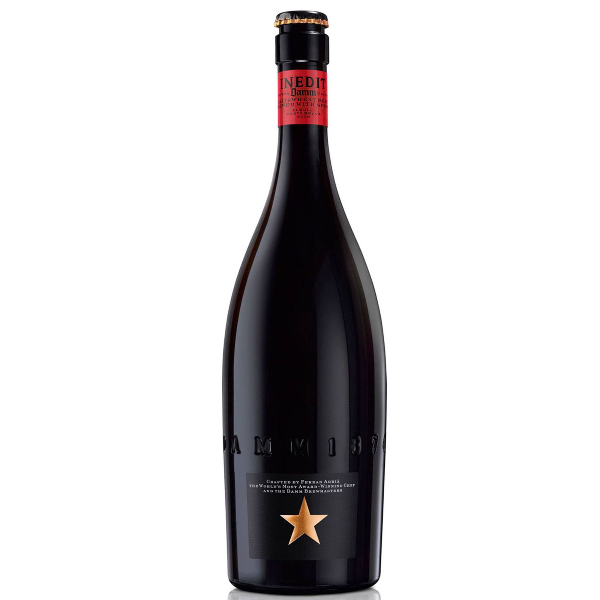 Inedit Estrella Damm – 750ml (4.8%) | Premium Spanish Wheat Beer – The ...