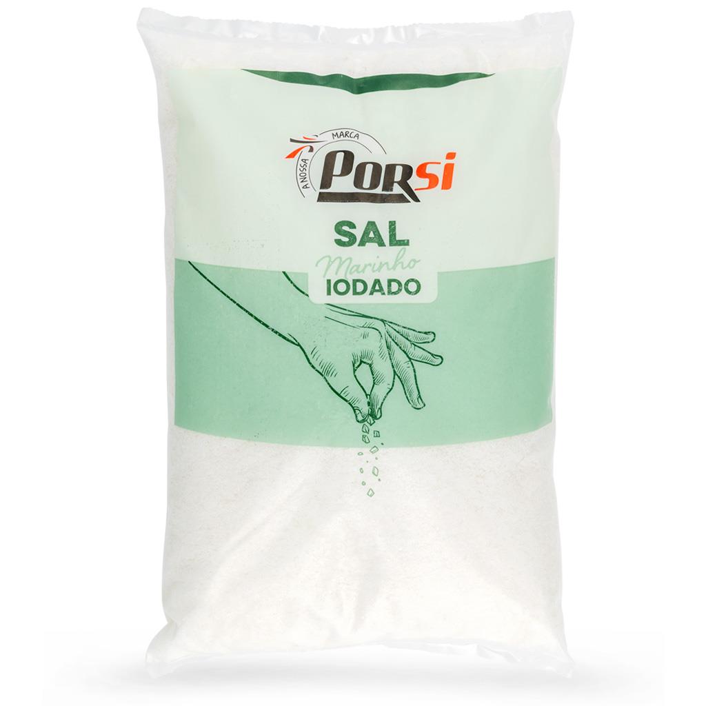 Porsi Iodised Coarse Sea Salt 1kg