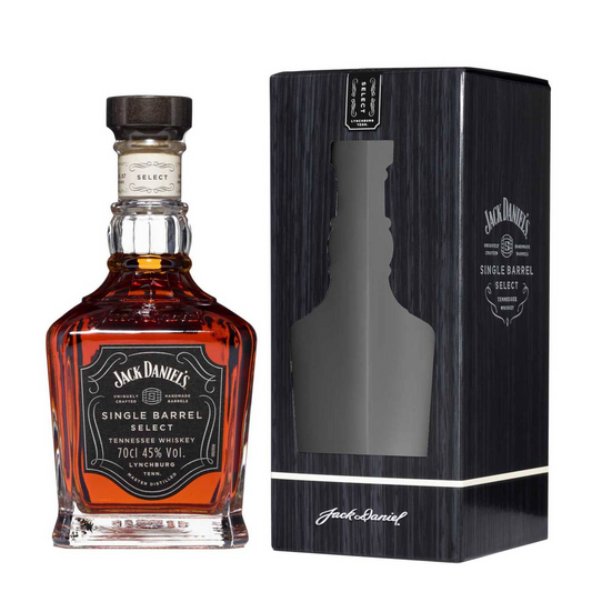 Jack Daniel's Single Barrel Select Tennessee Whiskey 700ml 45% ABV premium single barrel American whiskey with caramel vanilla toasted oak and spice