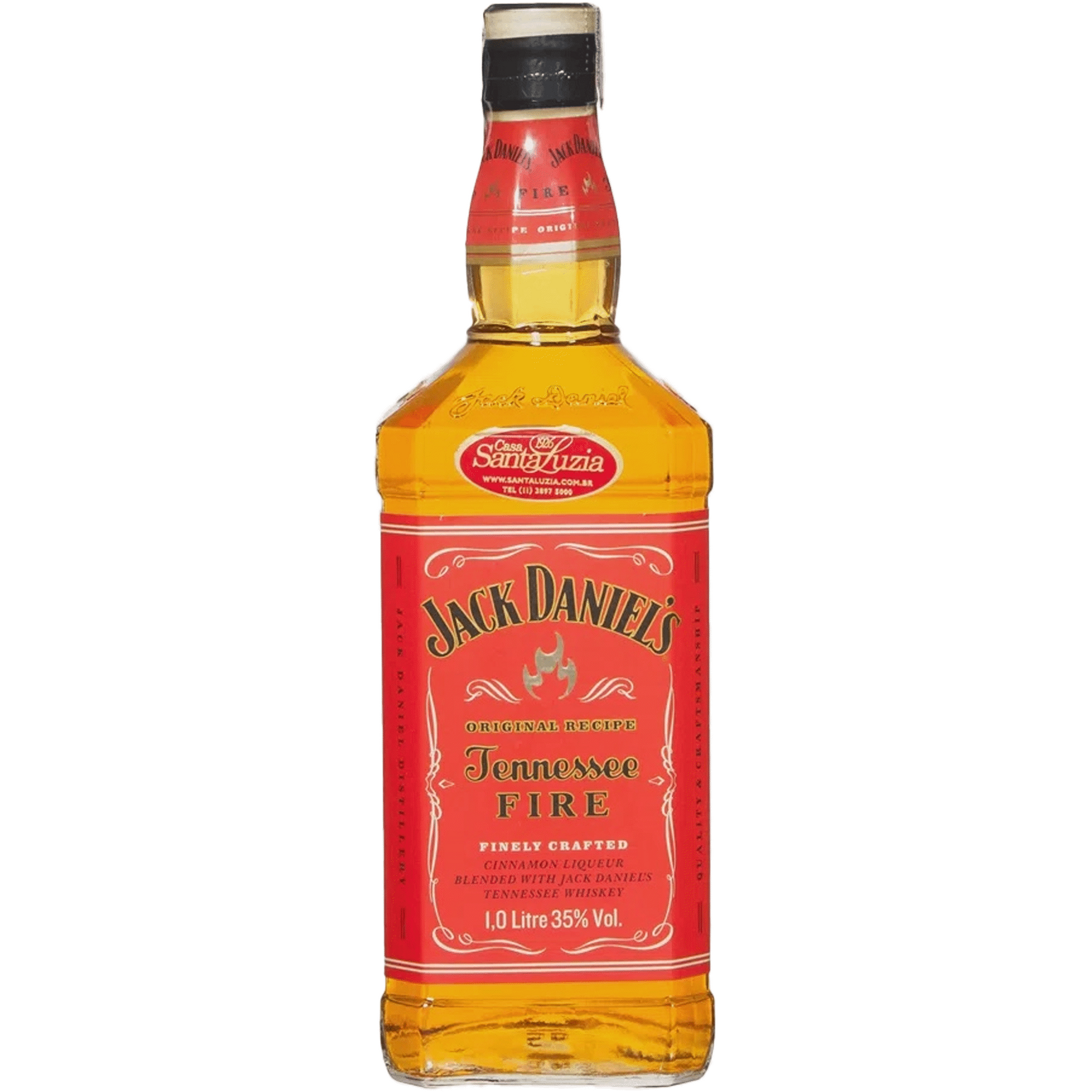 Jack Daniel's Tennessee Fire 700ml 35% ABV cinnamon whiskey liqueur made with Old No. 7 Tennessee Whiskey with sweet warming cinnamon spice