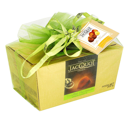 jacquot hazelnut truffles and caffe latte 200 g creamy chocolate duo festive chocolate and candy boxes south african products