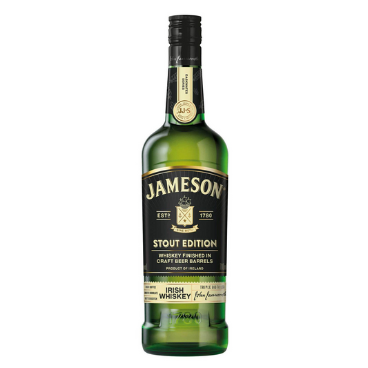 Jameson Caskmates Stout Edition Blended Irish Whiskey 700ml 40% ABV stout cask finished whiskey with apple cocoa chocolate hazelnut and butterscotch
