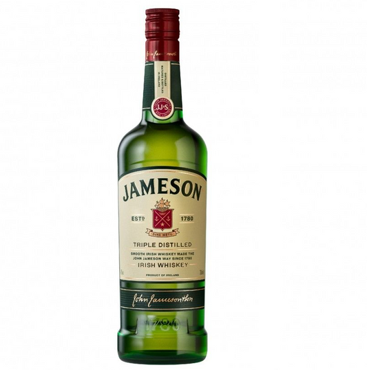 Jameson Original Irish Whiskey 700ml 40% ABV triple distilled blended Irish whiskey with vanilla toasted nuts sweet sherry and gentle spice