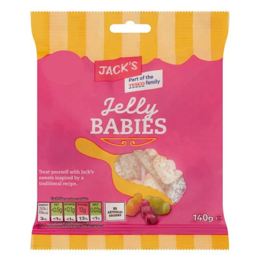 Jelly Babies 140g Jacks