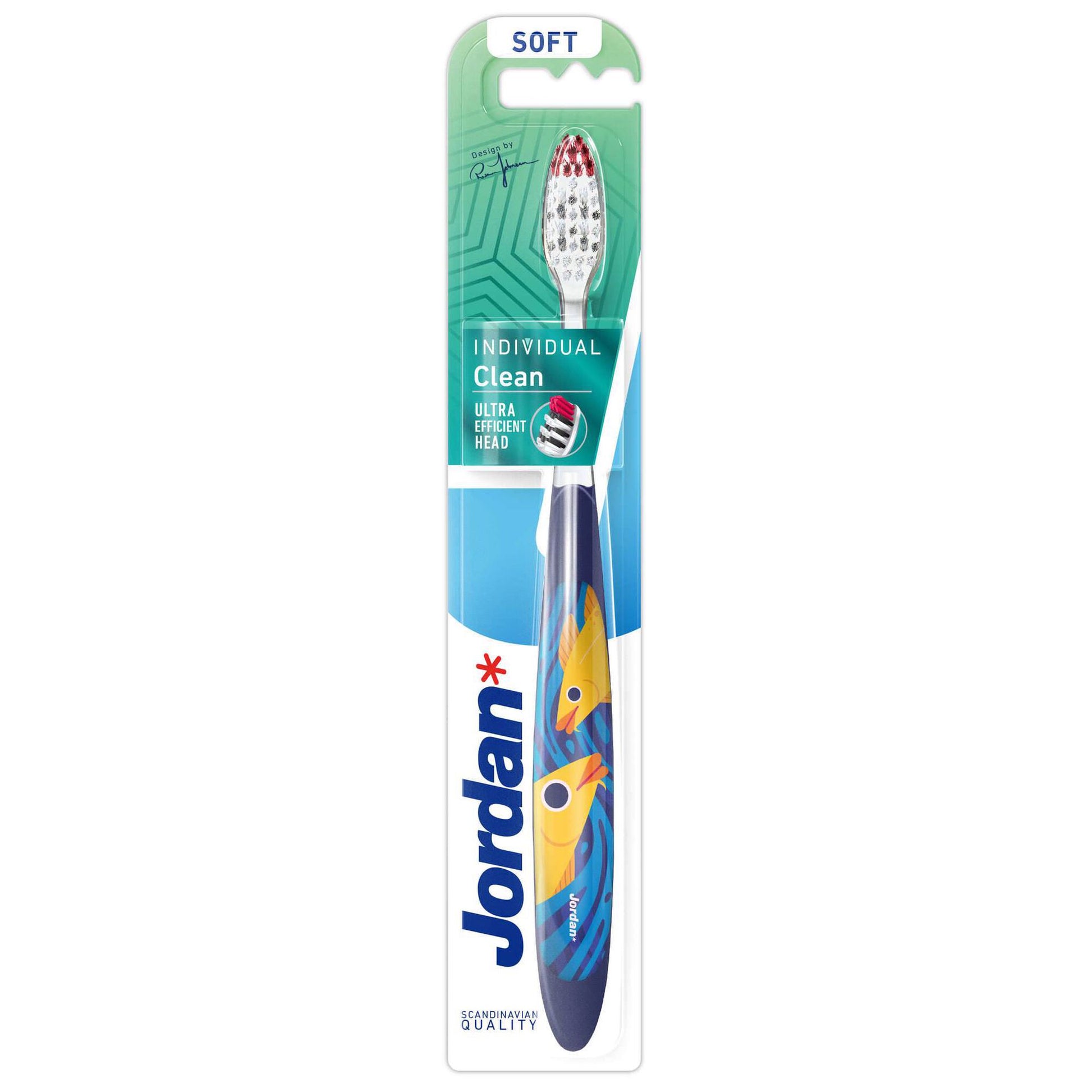 Jordan clean soft toothbrush manual toothbrush soft bristles oral care gum care daily hygiene