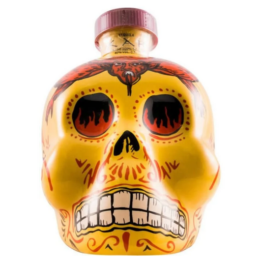 KAH Reposado Tequila 700ml 40% ABV premium 100% Blue Agave tequila in collectable decorated skull bottle