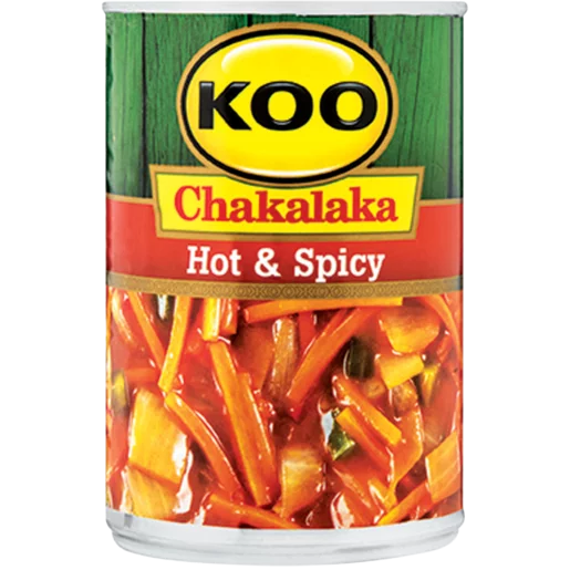 KOO Chakalaka Hot & Spicy 410g Clearance Sale BB 15.03.2025