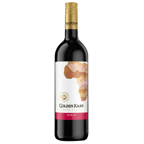 KWV Golden Kaan Syrah Western Cape – 750ml Bottle (14% ABV) | Premium South African Dry Red Wine