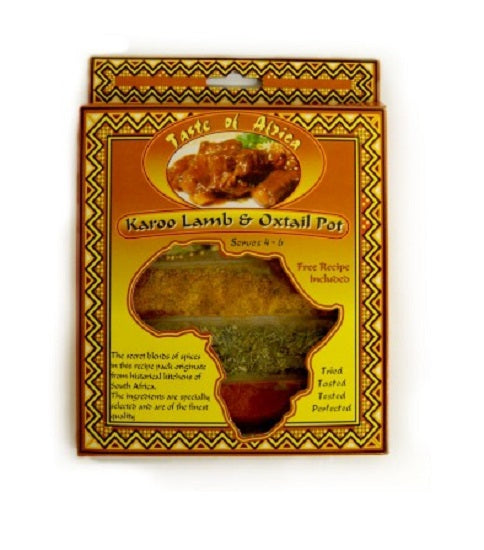 Taste of Africa Make Easy A Karoo Lamb and Oxtail Pot or Potjie