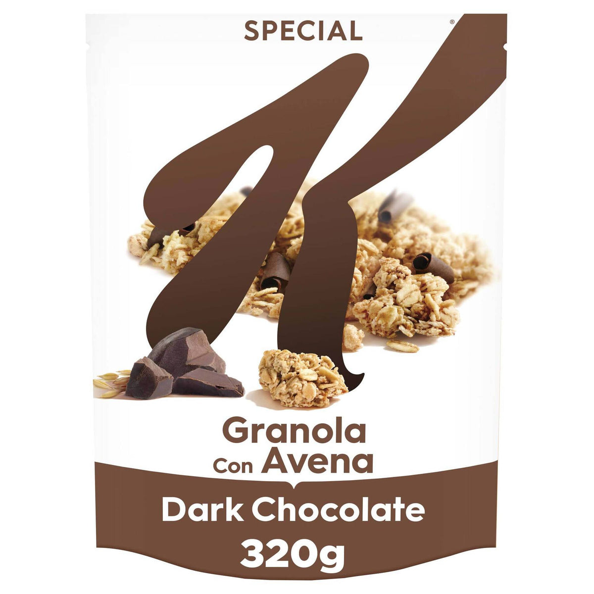 Kellogg's Dark Chocolate and Oat Granola 320g