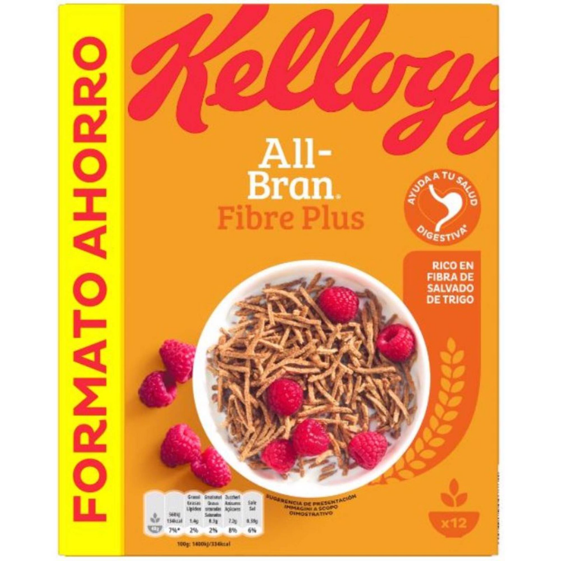 Kelloggs All Bran cereal 500g high fibre wheat bran breakfast cereal cereal and cereal bars South African Products