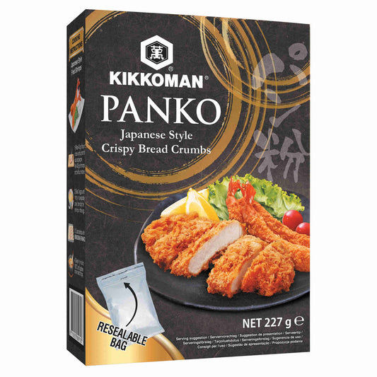 Kikkoman Panko Breadcrumbs 227g Japanese crispy breadcrumb coating for chicken fish and cooking