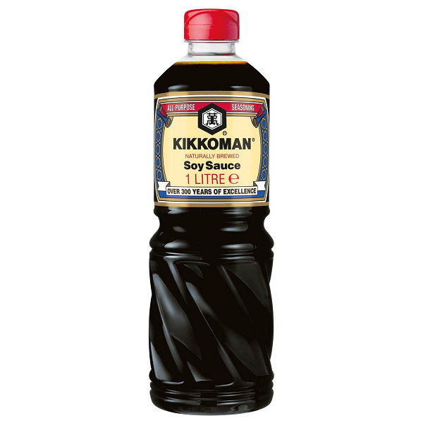Kikkoman Soy Sauce 1 L bottle naturally brewed soy sauce – Asian Sauces – Authentic Flavours for Every Dish