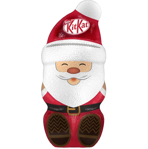 Kit Kat Chocolate Santa Claus 85 g – festive chocolate figure, stocking stuffer, Secret Santa gift, Christmas sweet – South African Products