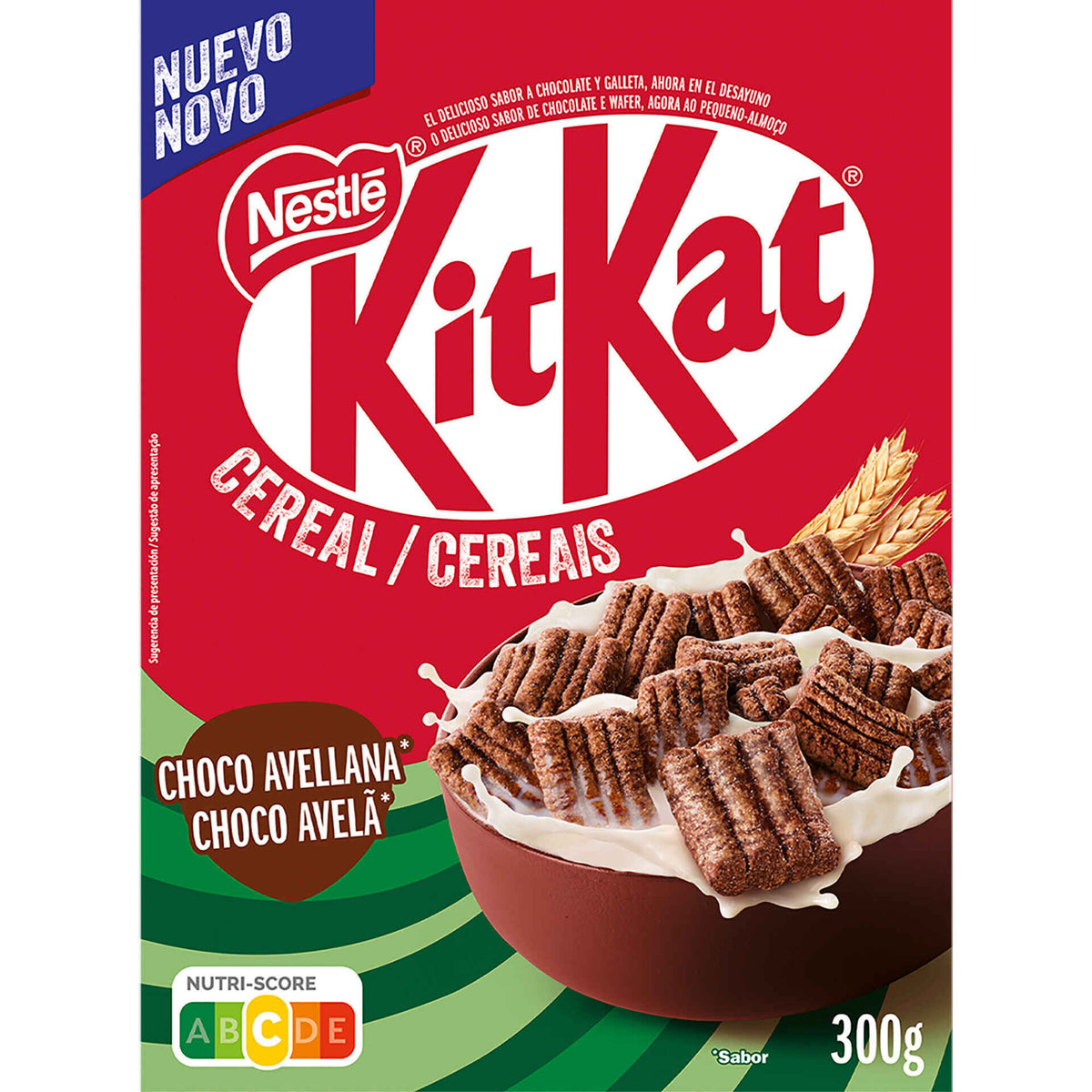 Nestlé KitKat Chocolate and Hazelnut Cereal 300g