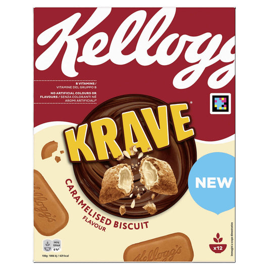 Kellogg's Krave Caramelised Cookie 375g
