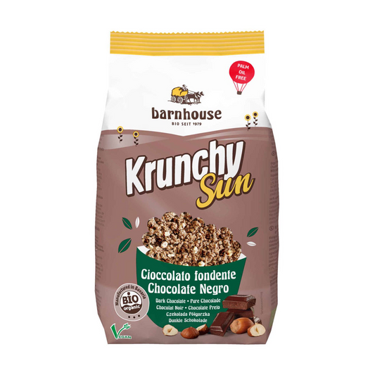 Krunchy Hazelnut and Dark Chocolate Granola Barnhouse 375g