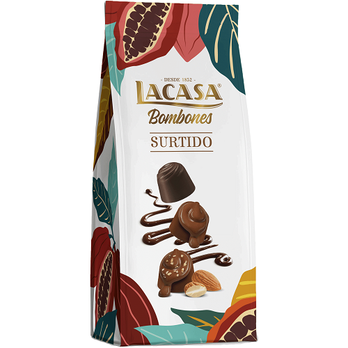Lacasa Assorted Chocolate 192 g – Spanish chocolate assortment gift box, festive sweet selection and Black Friday treat.