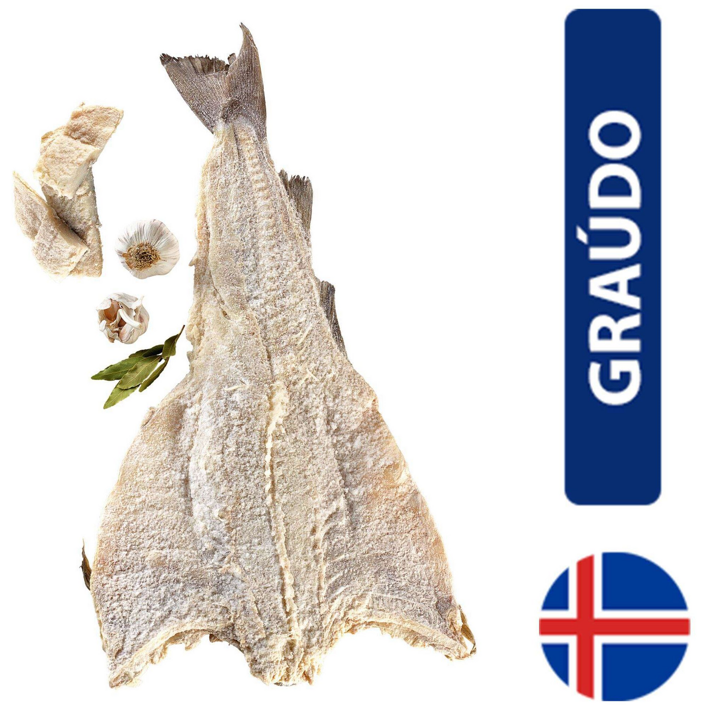 Bacalhau Large Cod 1st Iceland  Dry + - 2.8 kg