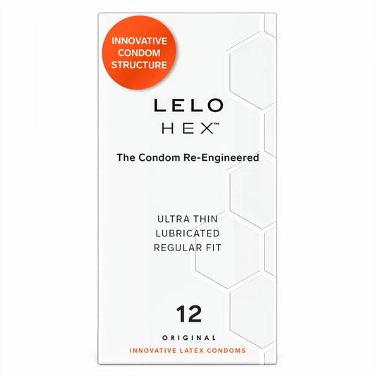 Lelo Original condoms 12 pack ultra thin latex condoms premium intimate protection