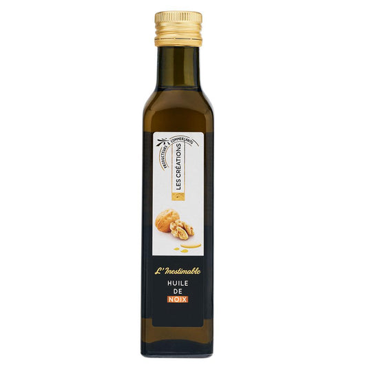 Les Créations Walnut Oil 25cl premium nut oil gourmet cooking oil salad dressing oil