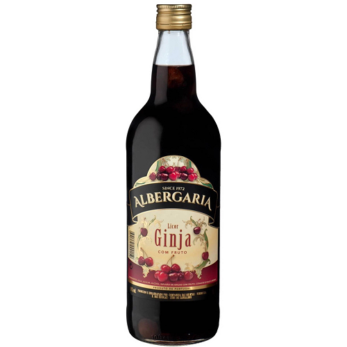 Licor de Ginja Albergaria 1 L – Premium Portuguese Cherry Liqueur 16% ABV | Rich Festive Flavour from Portugal