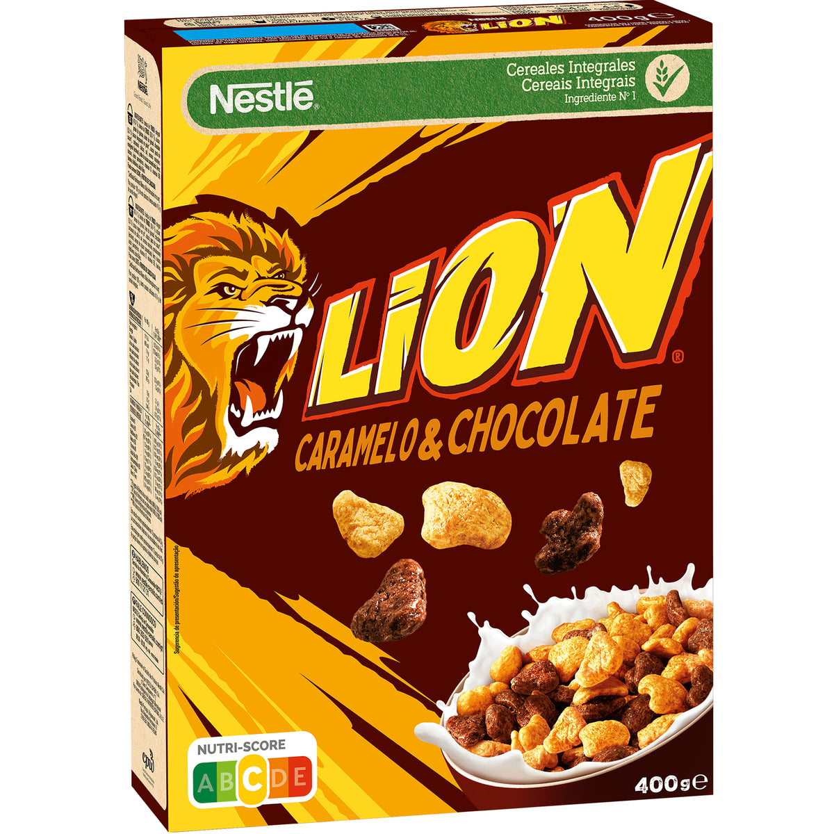 Nestlé Lion Caramel and Chocolate Cereal 400g