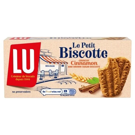 Lu Le Petit Biscotte Cinnamon Biscuits 200g crisp toasted cinnamon biscuits christmas cookies and biscuits collection South African Products
