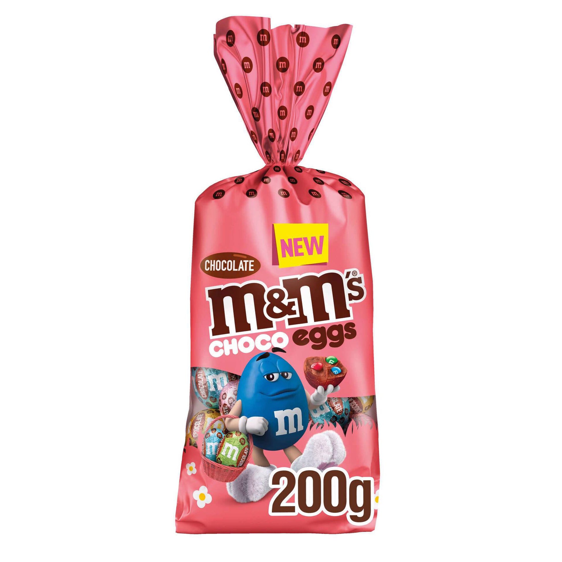 M&M's Chocolate Eggs 200g Easter edition, colourful milk chocolate mini eggs, Chocolate Dragees and Minis collection, Easter chocolate treats