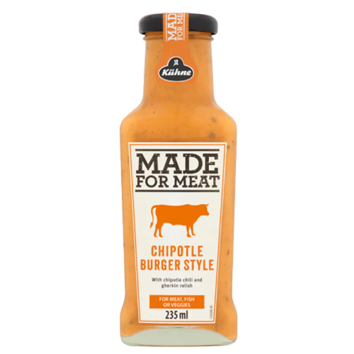 Made for Meat Burger Style Chipotle Sauce 250 ml smoky chipotle burger sauce cooking sauces marinades and seasonings