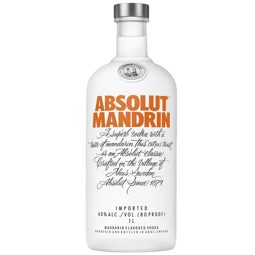 Absolut Vodka – Absolut Vodka Mandrin 1 L 1L (40% AVB) – 1L – 40% AVB – Vodka – Spirits – South African Products