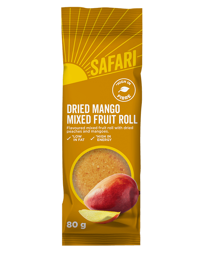 Safari Trockenfruchtrolle Mango 80g