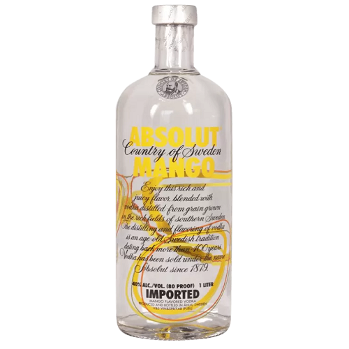 Absolut Vodka – Absolut Vodka Mango 1 L 1L (40% AVB) – 1L – 40% AVB – Vodka – Spirits – South African Products