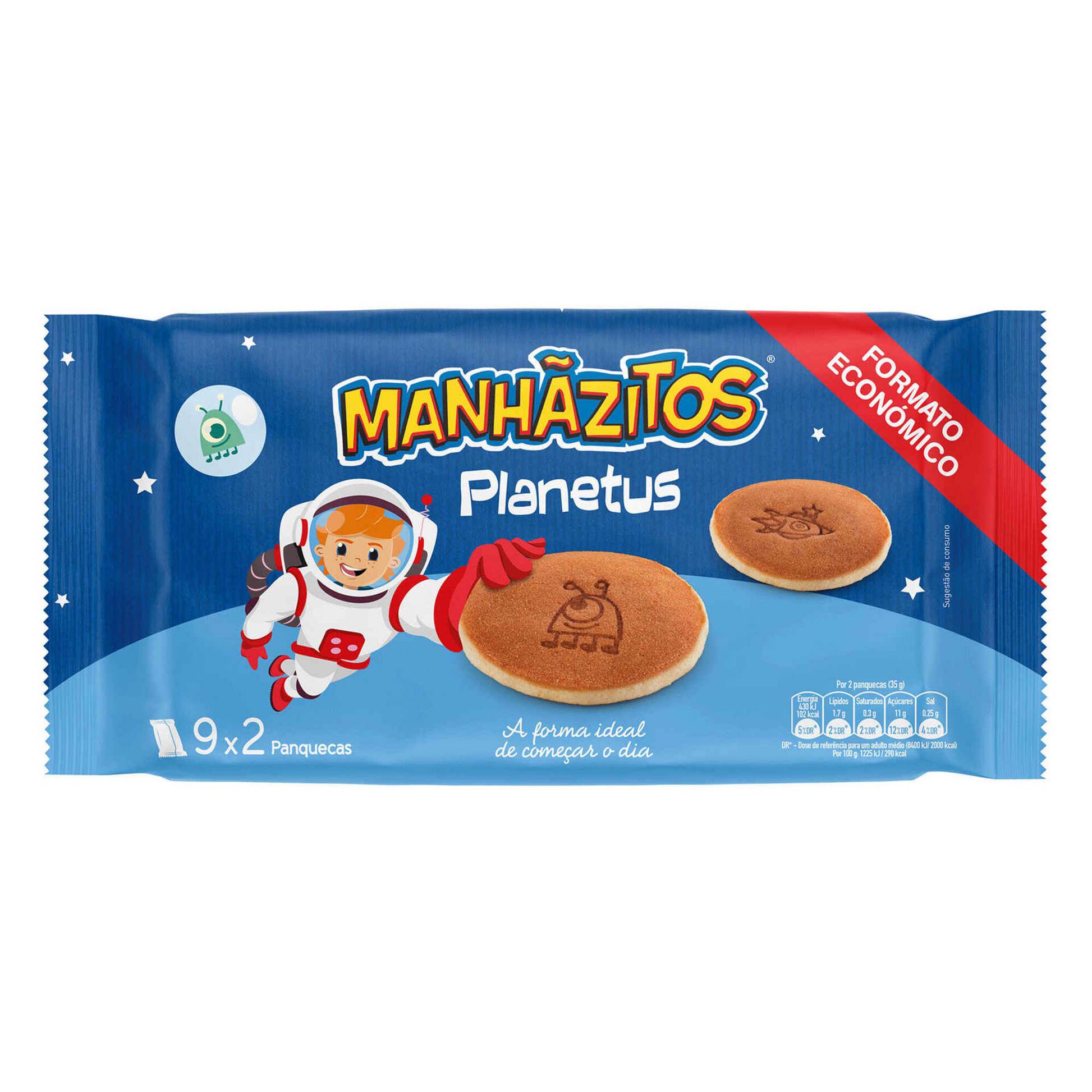 Manhãzitos Cake Planets 310g – fluffy sponge cakes with creamy filling – Rusks and Cake – Biscuits, Rusks and Cake
