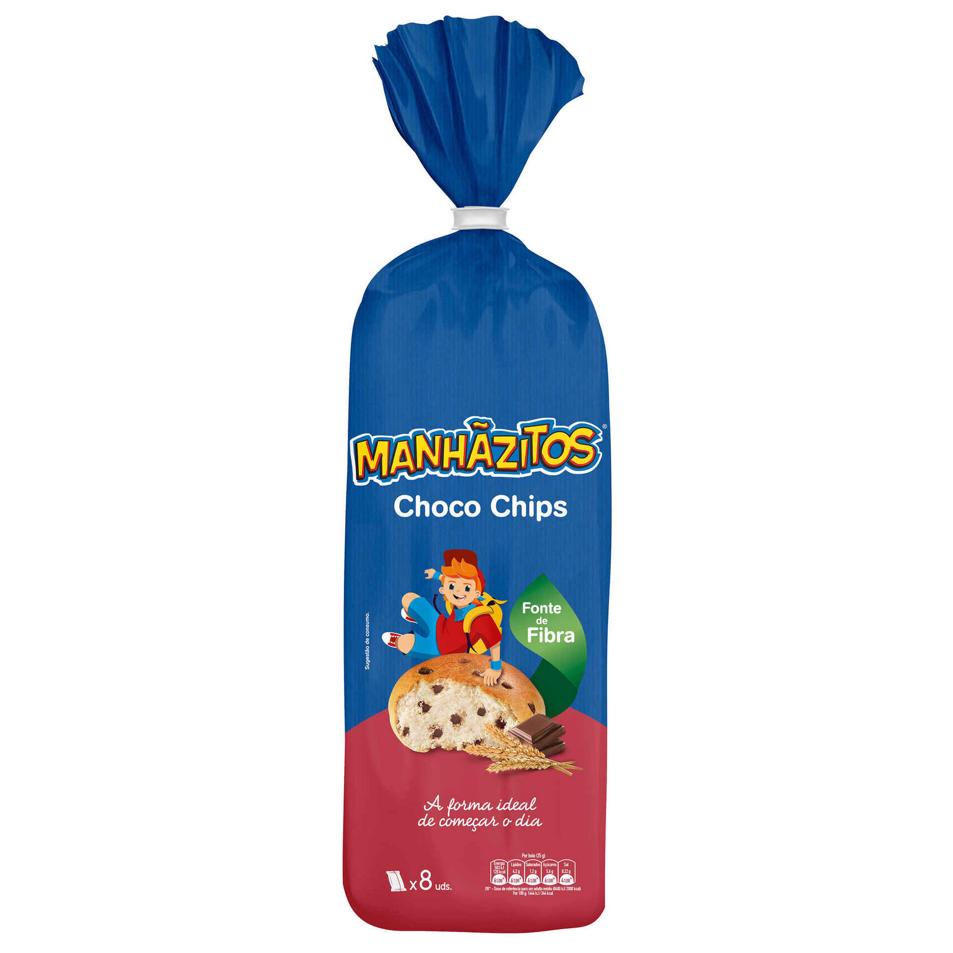 Manhãzitos Chocolate Chip Cake 280g soft sponge loaf with chocolate chips – Cakes Scones Muffins and Everything Baked – South African Products