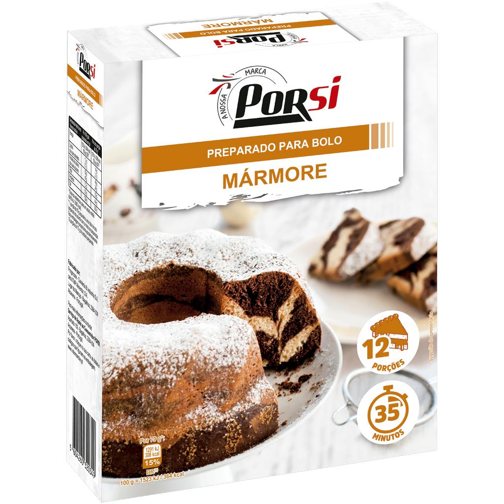 Porsi Marble Cake Mix 528g