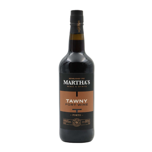 Marthas tawny porto wine 750ml 19.5% ABV Portuguese port wine smooth rich dessert wine value tawny port Port Wine Beer Spirits and Wine