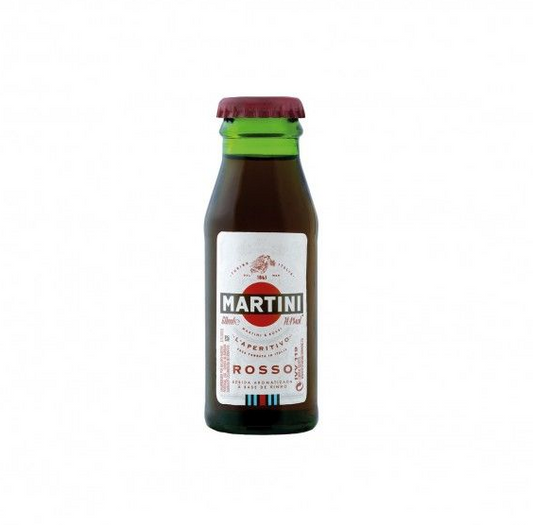 Martinito Rosso 6 cl Italian sweet vermouth mini aperitifs appetizers and vermouth tasting bottle