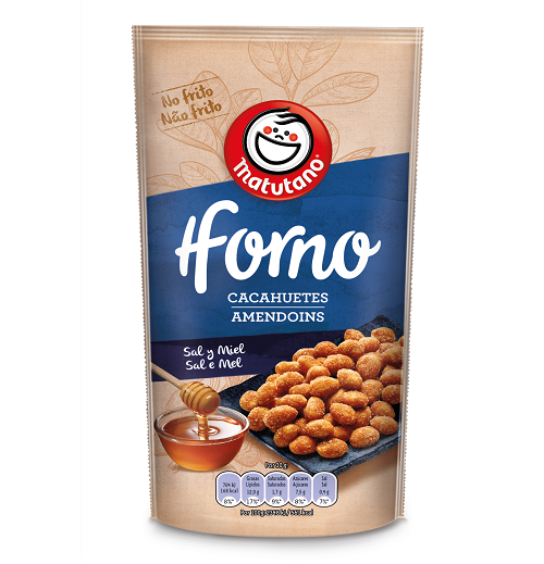 Matutano Roasted Peanuts with Salt and Honey 150 g sweet and salty roasted peanut snack crunchy nuts collection