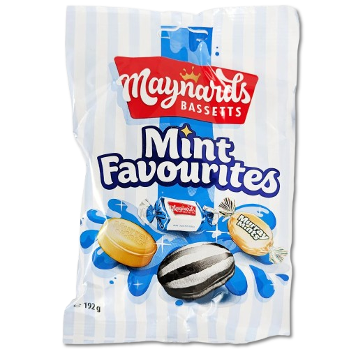 Maynards Mint Favourites 192 g – festive British sweets, classic mint selection, Christmas confectionery gift, seasonal sweet assortment, South African Products