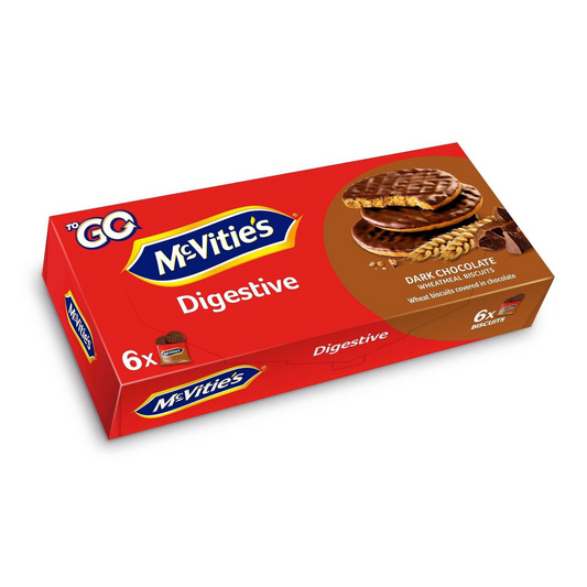 McVitie's – McVitie’s Digestive Biscuits Dark Chocolate – 199.8g Pack – 199.8g – Biscuits and Cookies